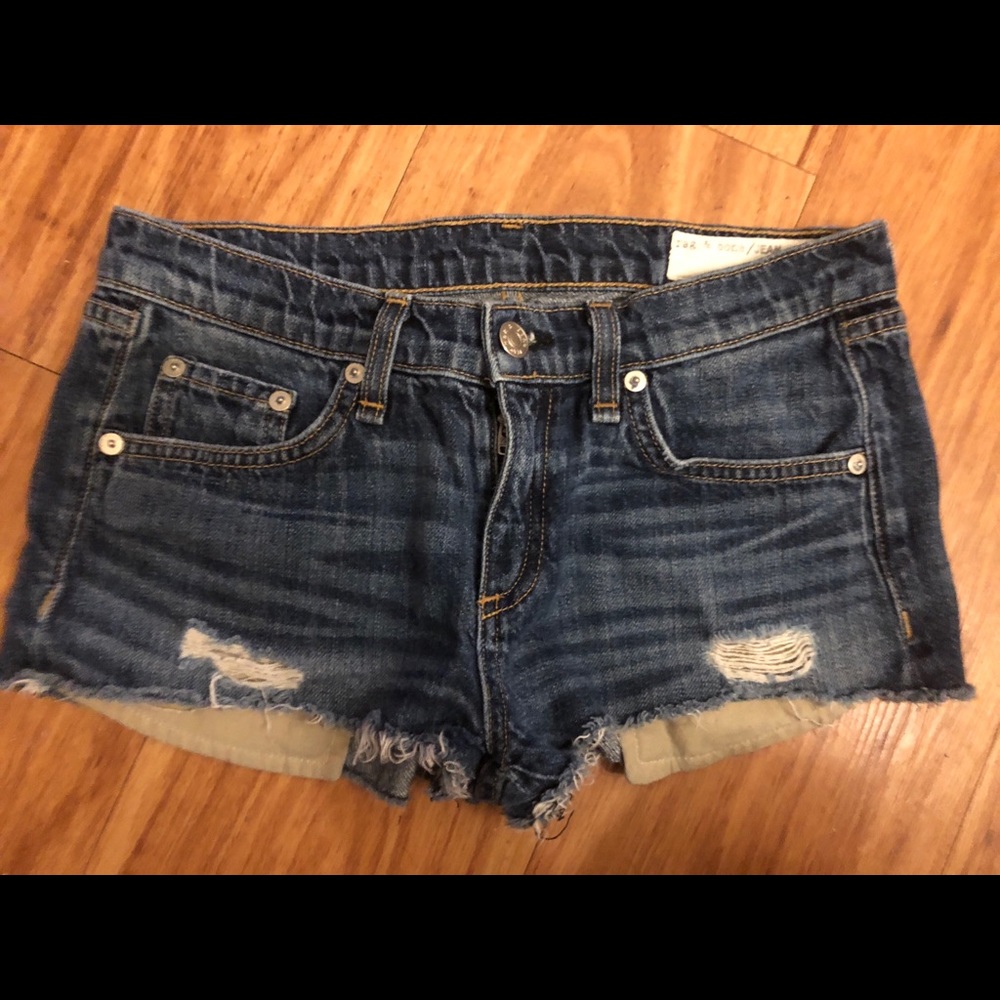 Rag and bone denim shorts